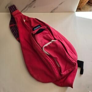 Kavu Rope Bag Backpack Red READ